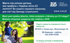 500+ dla dziecka, które przybyło z Ukrainy