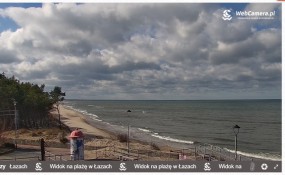 Już jest obraz na żywo z Łaz!