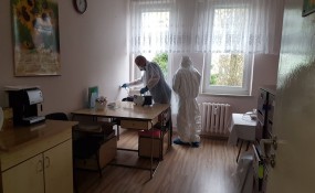 Ozonowanie budynku Przychodni Zdrowia w Sianowie