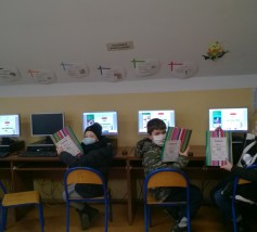 Część uczniów wolało przystąpić do konkursu „Mistrzowie Matematycznego Zoo” w formie stacjonarnej.