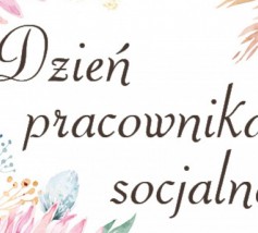 Dzień Pracownika Socjalnego Dzień Pracownika Socjalnego
