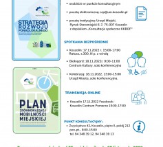 Zaproszenie do konsutlacji społecznych