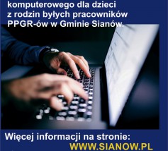 „Granty PPGR” - wsparcie dzieci z rodzin pegeerowskich w rozwoju cyfrowym