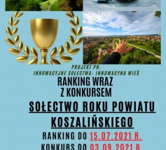 ZOSTAŃ SOŁECTWEM ROKU!!!