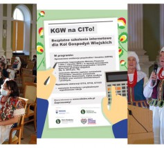 KGW na CITo! Zapraszamy do udziału w webinariach dla Kół Gospodyń Wiejskich! Rekrutacja trwa!