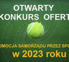 PROMOCJA SAMORZĄDU PRZEZ SPORT w 2023 r. PROMOCJA SAMORZĄDU PRZEZ SPORT w 2023 r.