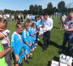 wręczanie nagród młodziczkom Victorii SP 2